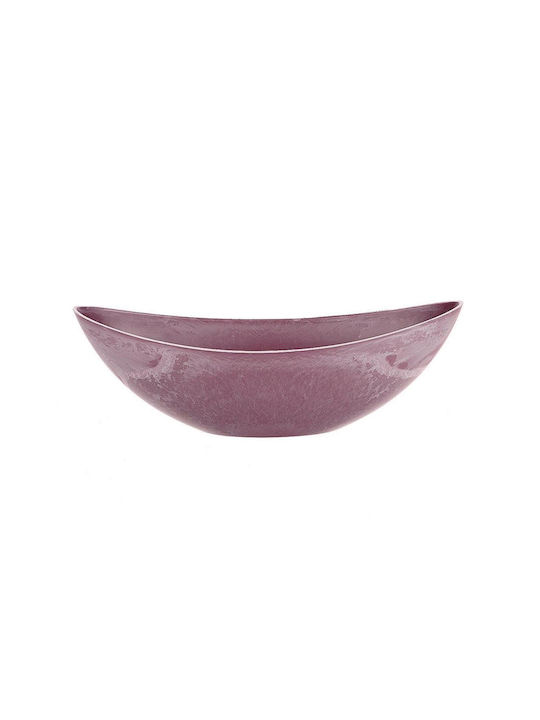 Atmosphera Διακοσμητική Πιατέλα Οβάλ Μωβ 34x11x11εκ. Atmosphera Διακοσμητική Πιατέλα Οβάλ Μωβ 34x11x11εκ.
