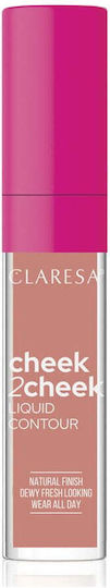 Claresa Течен Руж Cheek 2 Cheek No 01 Tea Rose 6.5гр