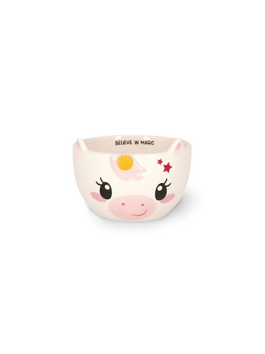 Legami Milano Cereal Serving Bowl Round Ceramic with Diameter 12cm