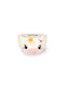 Legami Milano Cereal Serving Bowl Round Ceramic with Diameter 12cm