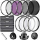 Neewer 67mm Complete Lens Filter Accessory Kit Lenses 67mm Filter Size 10087418