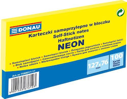 Donau Memo Pads in Cube 100 Sheets Yellow 12.7x...