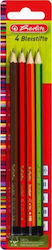 Herlitz Set 4 Bleistifte Herlitz Set 4 Bleistifte