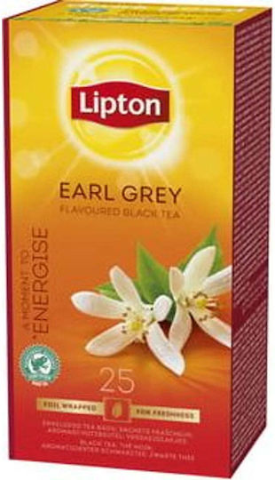 Lipton Earl Grey Τσάι Classic 25 Φακελάκια