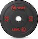 AMILA Set of Plates Olympic Type Rubber 1 x 20kg Φ50mm