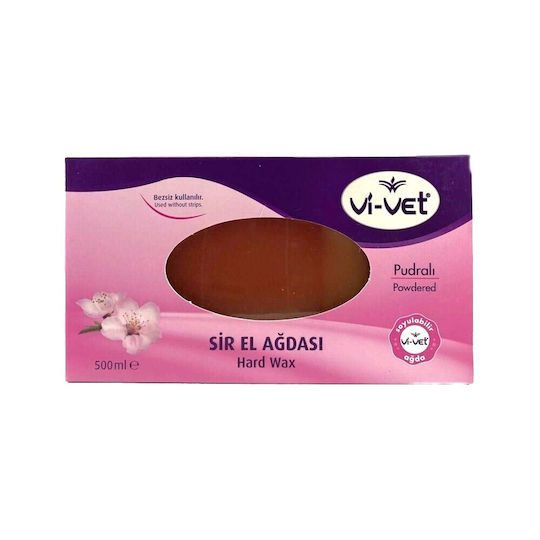 Vi-Vet Κερί Αποτρίχωσης σε Ταψάκι για το Πρόσωπο για Ευαίσθητες Επιδερμίδες 500ml