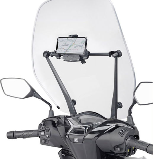 Μπαρακι Στηριξης Smartphone Gps Kfb1181 Gps Honda Sh 125/150 '20-'24 Sh 350 '21-'24 Kappa