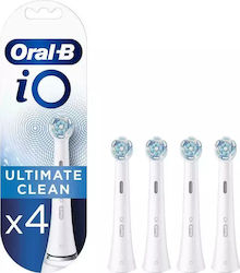 Oral-B iO Ultimate Clean Replacement Heads for Electric Toothbrushes 4pcs