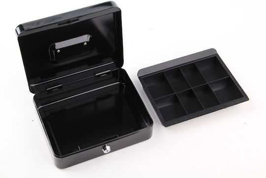 Vorel Kassenschrank mit Schloss 78626 Schwarz