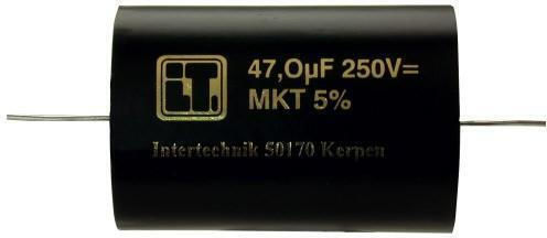 Capacitor Mkt-a 250v Dc 10μf ±5% Axial Horizontal Audyn