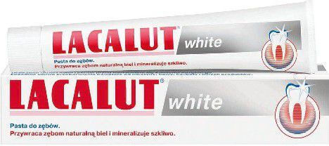 Lacalut Toothpaste for Whitening , Plaque & Cavities 75ml