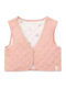 Παιδικό Γιλέκo Flower Pink / White