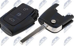 NTY Κλειδί Αυτοκινήτου για Ford Fiesta / Kuga / Fusion / Mondeo / Galaxy