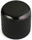 Gotoh Dome Knob Metal Black 19 X 19mm 6mm Shaft Set 2