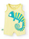 Boboli Babystrampler Kurzärmelig Yellow
