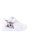 Kinder Sneakers mit Klettverschluss & Lichtern Weiß