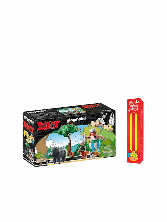 Playmobil Easter Candle Asterix Wild Boar Hunt for 5+ Years Playmobil