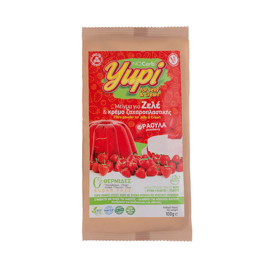 Zuckerfreie Gebäckcreme-Gelee-Mischung Ohne Kohlenhydrate Yupi 100g Glutenfrei Erdbeere