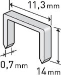 Extol 8852505 Staples 1000pcs