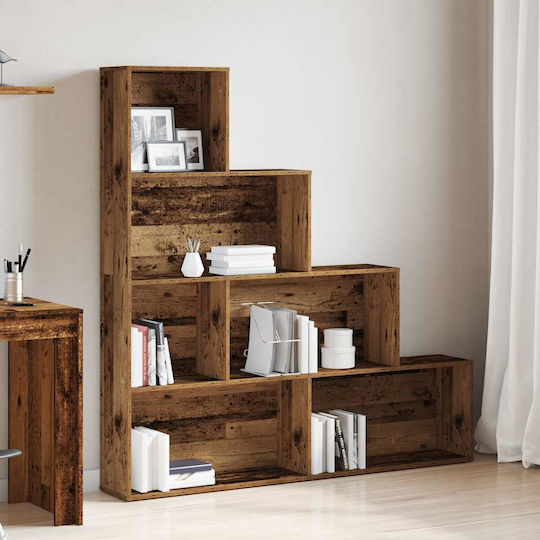 Bibliothek Alt Holz 157x24x160cm