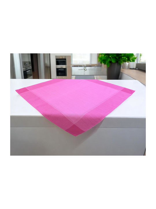 Linea Home Καρέ Τραπεζομάντηλο Λινό Φούξ 85x85εκ.
