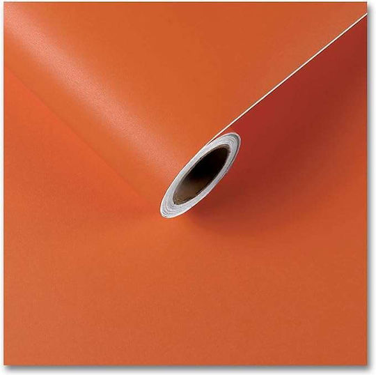 Selbstklebende Tapete Möbel Wandverkleidung 30x200cm Orange
