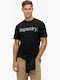 City T-shirt Μαύρη