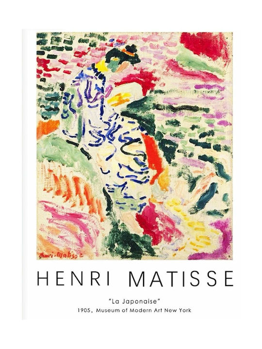 Matisse "La Japonaise" Canvas Print 40*50 cm Canvas Only