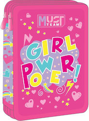 Must Team Filled Pencil Case Girl Power