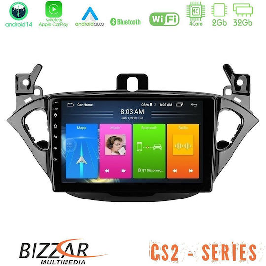 Bizzar Автомобилна Аудио Система (Блутут/USB/AUX/WiFi/GPS/Apple-Carplay/Android-Auto) с Тъчскрийн 9"