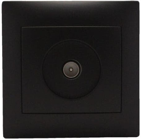 Stinel Karin Μαυρη Πριζα Tv Τερματικη Εξωτερικη Redpoint 29113