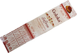 Στικ Goloka Saffron Agarbathi Incense Sticks 15 Τεμάχια