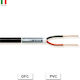 C275 Pvc Black Καλωδιο Ηχειου Κουλ 100m Tasker