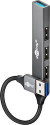 Goobay USB Hub 4 Θυρών (USB-A) 74456 Goobay USB Hub 4 Θυρών (USB-A) 74456