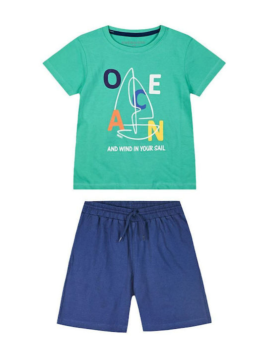 Energiers Kinder-Set mit Shorts Sommer 2Stück B...