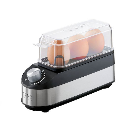 Caso E3 Egg Cooker 3 Egg Capacity 210W Silver