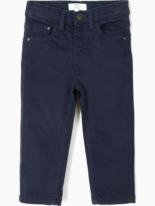 Zippy Kids' Fabric Pants Blue