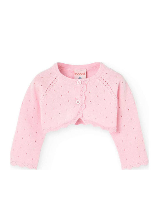 Παιδικό Μπολερό Ροζ Knitwear
