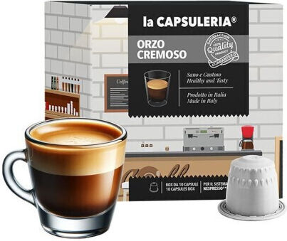 Coffee Capsules Compatible with Nespresso Machines 10pcs - Creamy Barley Coffee Capsules - La Capsuleria