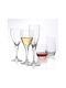 Rona Set of Glasses for White and Red Wine made of Crystal Stemmed 30pcs