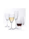 Rona Set of Glasses for White and Red Wine made of Crystal Stemmed 30pcs