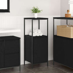 vidaXL Cabinet de baie L36xA35xÎ95cm Negru