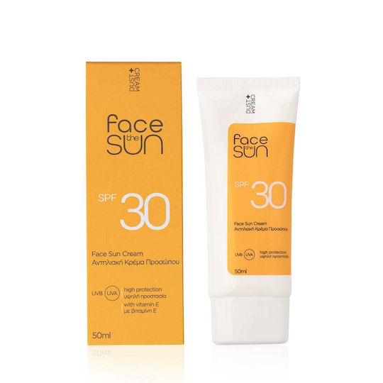 Dust+Cream Face The Sun Wasserdicht Sonnencreme Creme Gesicht SPF30 50ml
