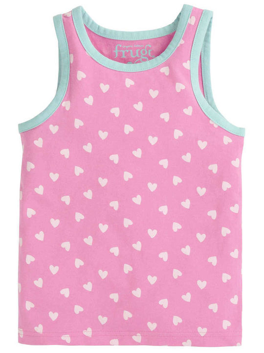 Frugi Kids' Undershirt Fuchsia