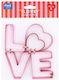 Σετ 5 Κουπάτ Love Pme