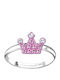 Callajewels Παιδικό Δαχτυλίδι με Σχέδιο Κορώνα από Ασήμι C13283-PH100318072725
