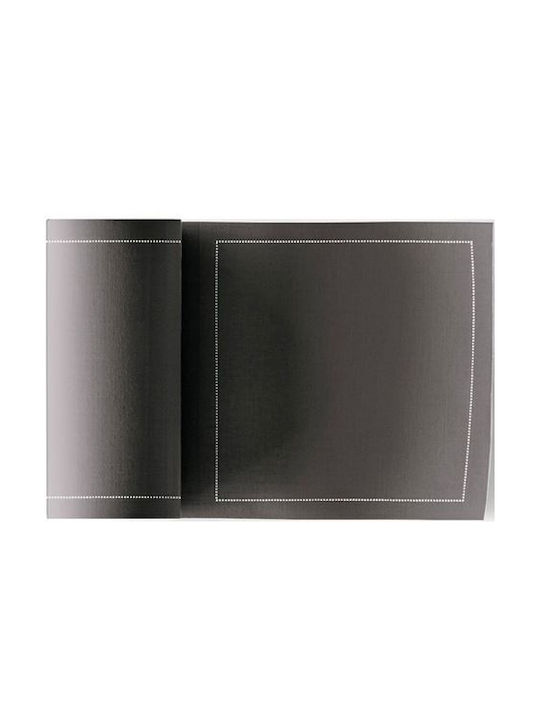 Coaster Roll Cotton Pre-cut Anthracite Grey 50 Pieces 11x11 Cm