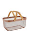 Atmosphera Storage Basket Brown 39x25x19.5cm 1pcs