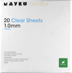 Прозрачни листове Mayku Formbox 1.0mm 20 броя