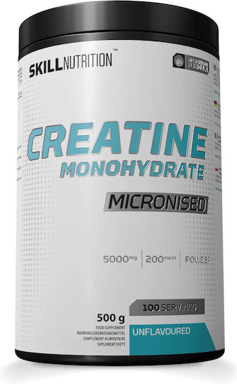 Skill Nutrition Creatine Monohydrate Micronised Unflavoured 500gr